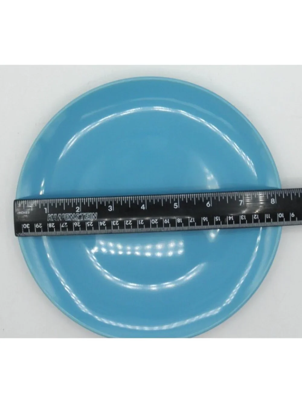 Fargrik Turquoise by IKEA 8 1/4 Inch Salad Plate Set of 4 Pattern Code: IK FARTU